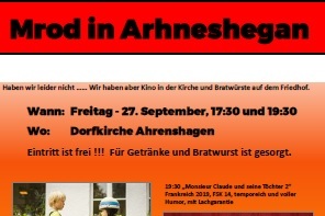 Kino Ahrenshagen am 27.09.2024